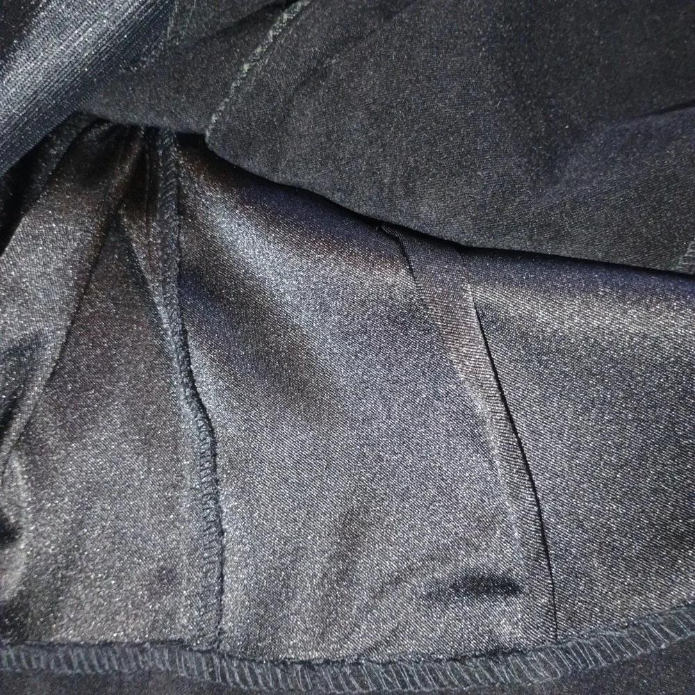 JOHN ROBERTS Petite 8P Vintage Argyle‎ Blazer Jacket Black Green Shoulder Pads - Picture 13 of 13